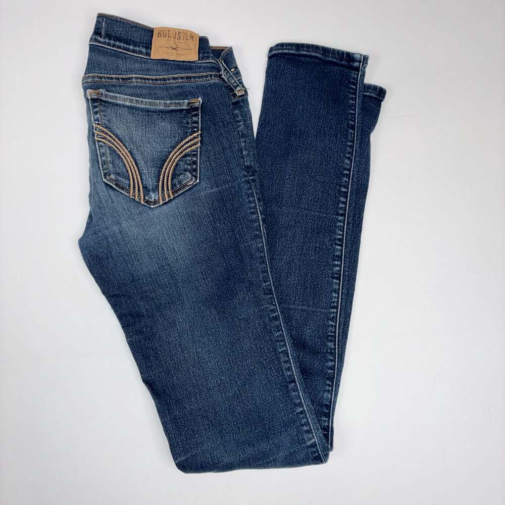 Hollister Women So Cal Stretch Skinny Jeans Size 3R W26 L31